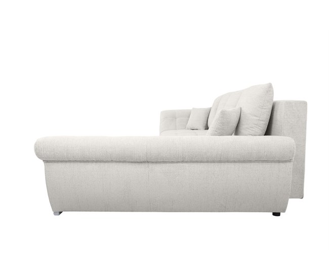Chaise longue com cama e arca EDEN Branco