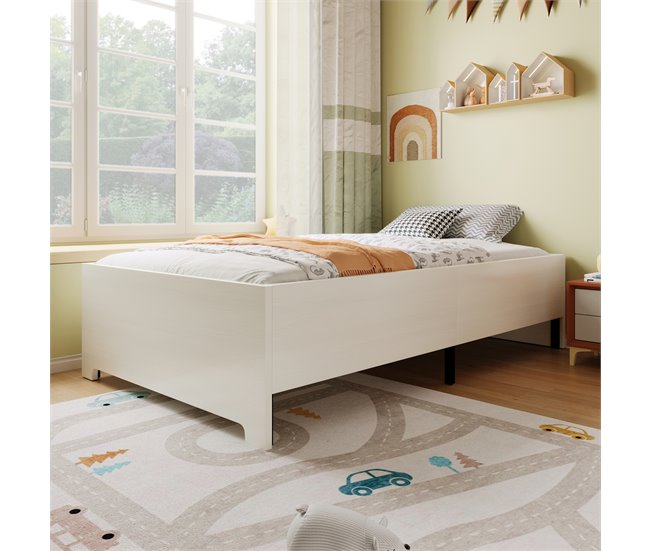 Camas individuais Branco