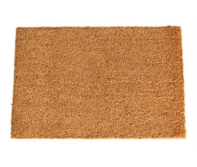 Pavimentos Arquiservi - Capacho de fibra de coco natural 40x70 Castanho Claro