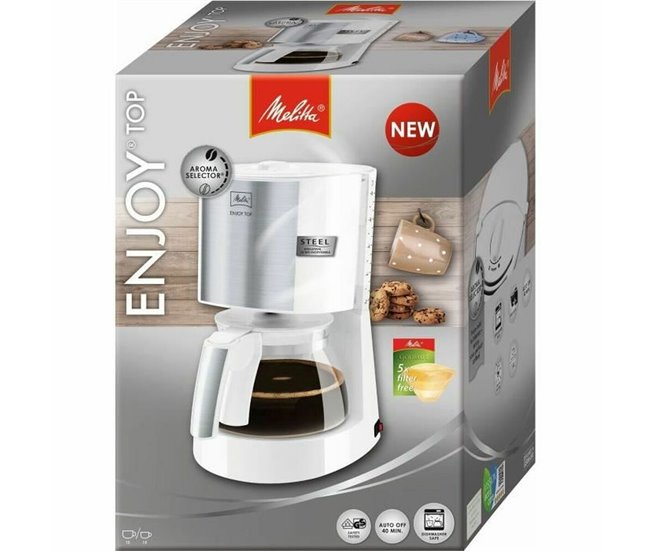 Máquina de Café de Filtro 1017-03 Branco