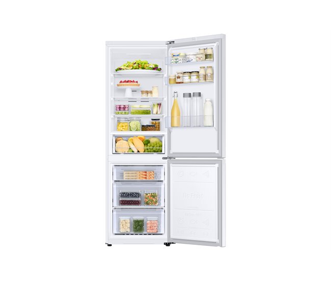 Combinado SAMSUNG RB34C600DWW/EF 344 litros no frost Branco