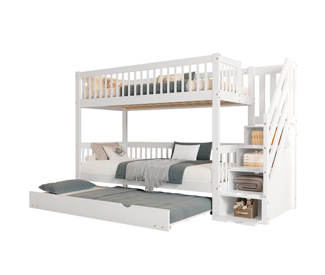 Beliche de madeira de pinho e mdf