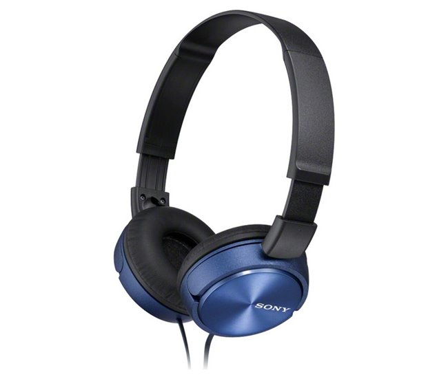 Auriculares de Diadema Azul