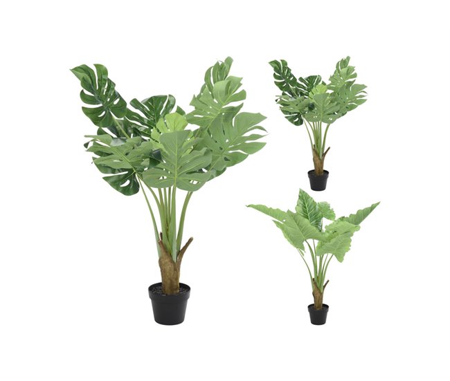 Planta artificial JUNGLE 2 sortido Verde