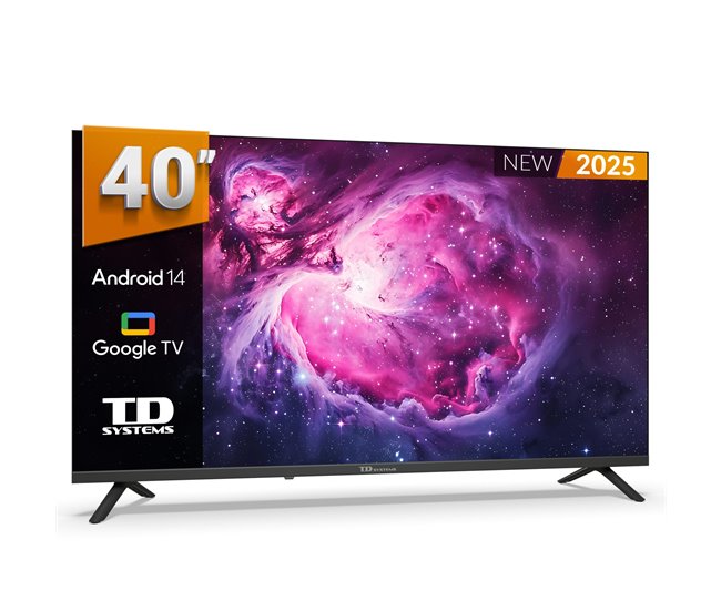 Televisor smart tv 40 polegadas - td systems prime40c21gle