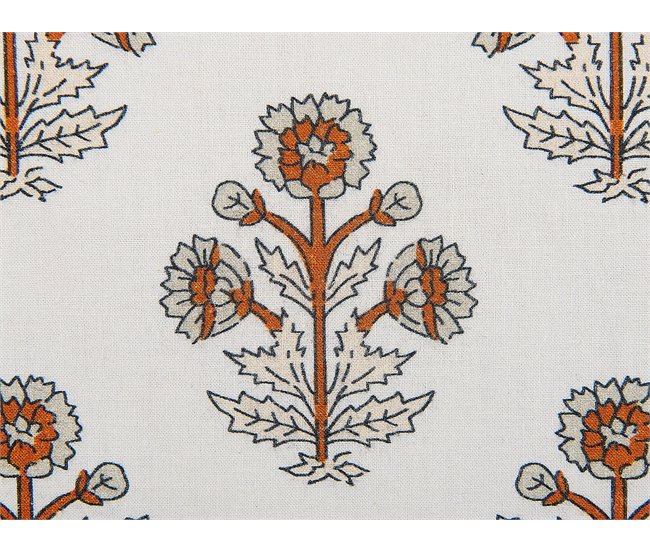Beliani Almofada decorativa OMORIKA Bege