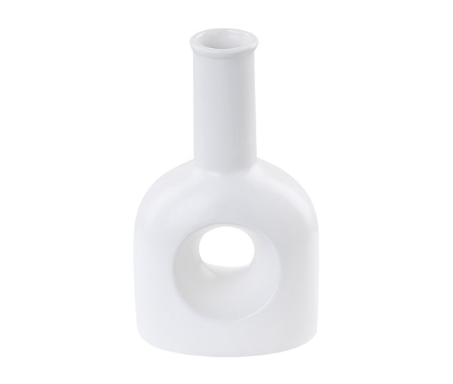 Beliani Jarro de flores THEBES Branco
