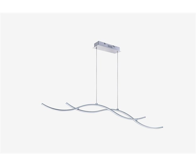 Suspensão SEA LED prata 20W 110x120x9cm Prata