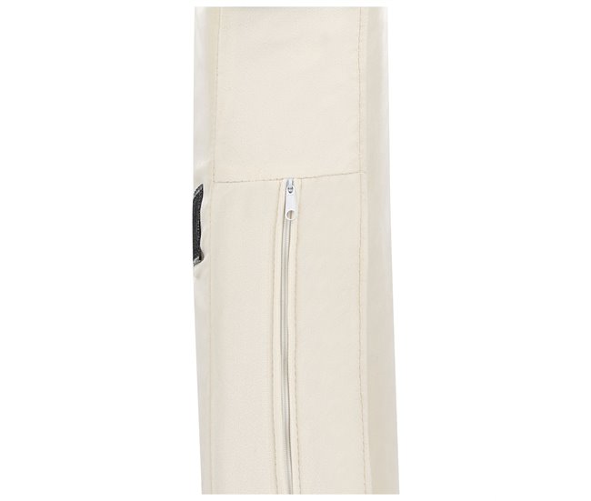 Beliani Poltrona ALTA Branco/ Bege