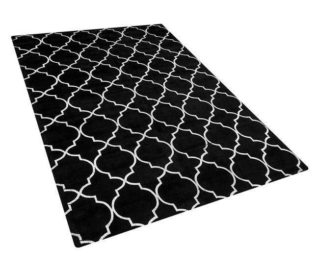 Beliani Pelos curtos YELKI 140x200 Preto