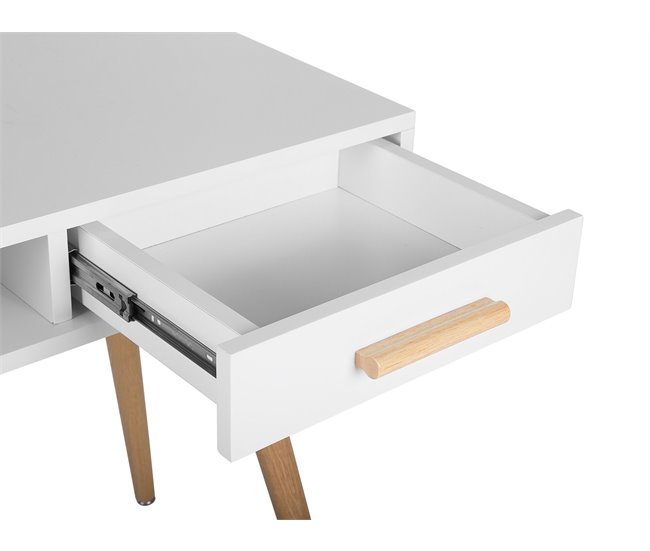 Beliani Secretária FRISCO 120x50 Branco