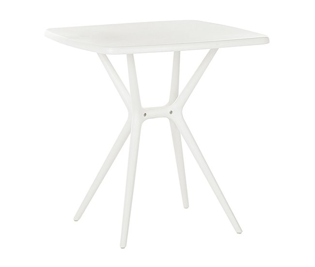 Beliani Mesa de jardim SERSALE Branco