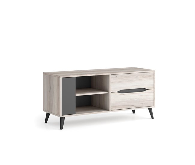 Suporte de TV para sala de estar 113 Cinza