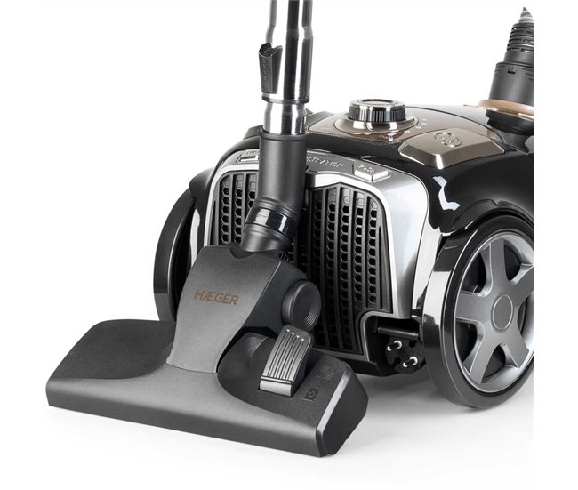 Aspirador com saco HAEGER Super Silent - 750W Preto