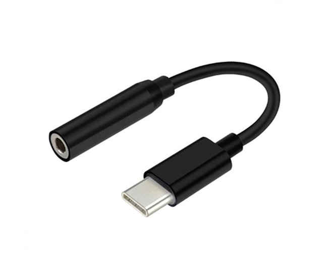 Adaptador USB C para Jack 3.5 mm A109-0348 Preto