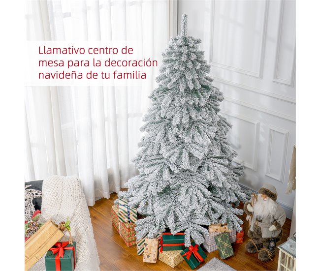Árvore de Natal PVC e Metal HOMCOM, casa - natal GR1531651