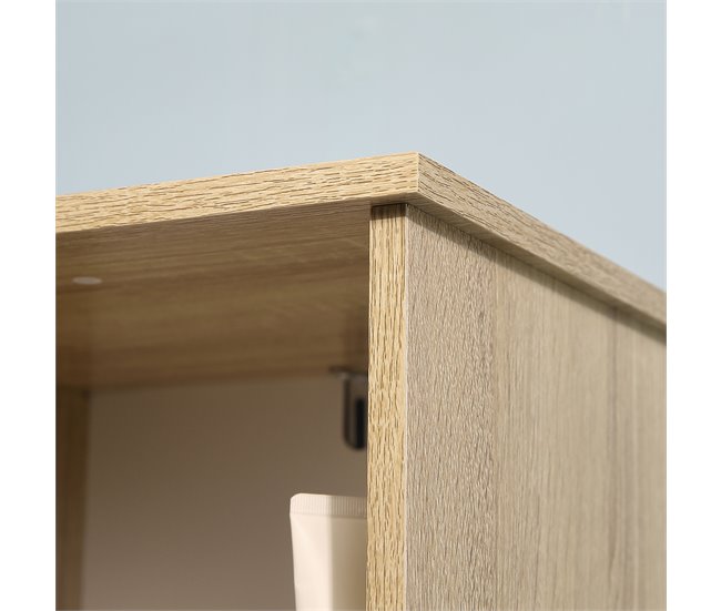 Armário de banheiro alto MDF kleankin, casa - casa de banho 32 Multicor