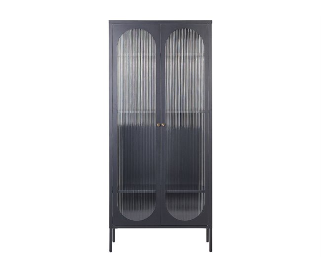 Beliani Vitrina FOXTON Preto