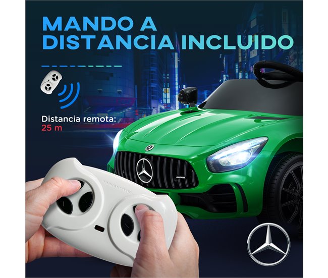 Carro Elétrico para Crianças Plástico e Metal AIYAPLAY Verde