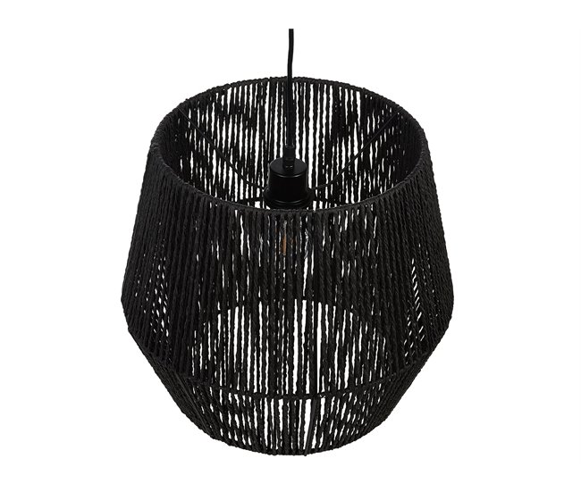 Beliani Candeeiro de tecto GWERU Preto
