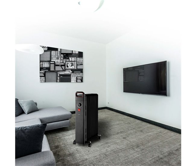 Radiador a óleo Infiniton HOR-N150 - 3 níveis de potência - 1500 W Preto