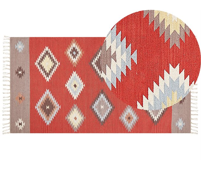 Beliani Kilim LORUT 80x150 Multicor