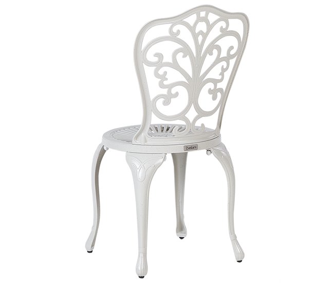 Beliani Cadeira de jardim TRIORA Branco
