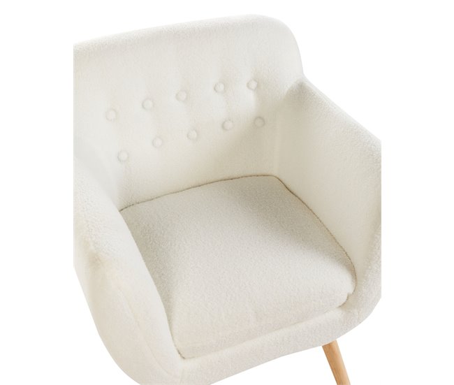 Beliani Poltrona MELBY Branco