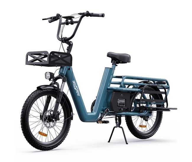 Bicicleta Elétrica ONESPORT OT01 - Motor 650W Bateria 48V27AH Azul