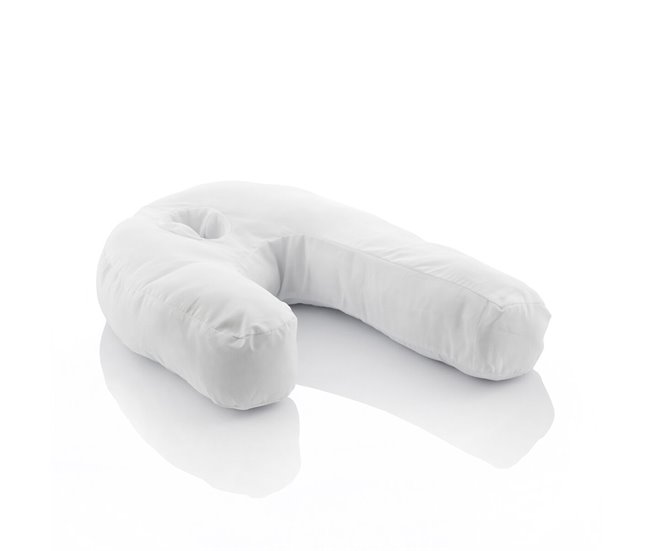 Almofada Ergonómica de Postura Lateral U Wellness Relax Branco