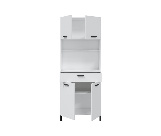 Louceiro de cozinha CONFO BASIC Branco Branco