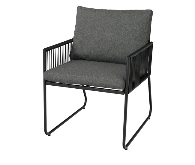 Set de jardim KELLY cor cinza escuro Cinza Escuro