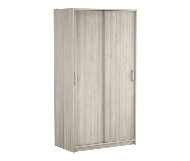 Roupeiro ROLLING portas deslizantes 102x191cm madeira Madeira