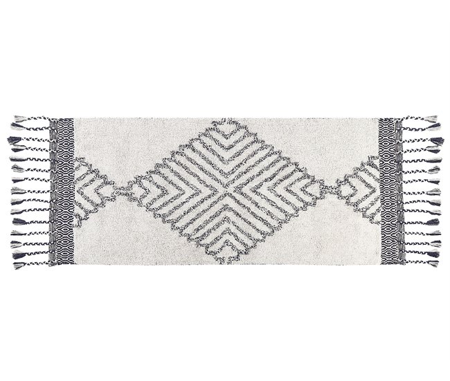 Beliani Pelos curtos ERAY 80x150 Branco