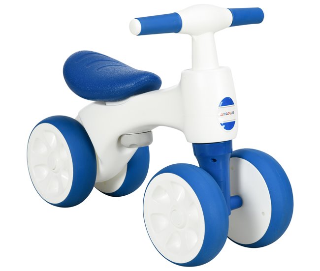 Bicicleta sem Pedais PP, TPR e Metal AIYAPLAY Azul