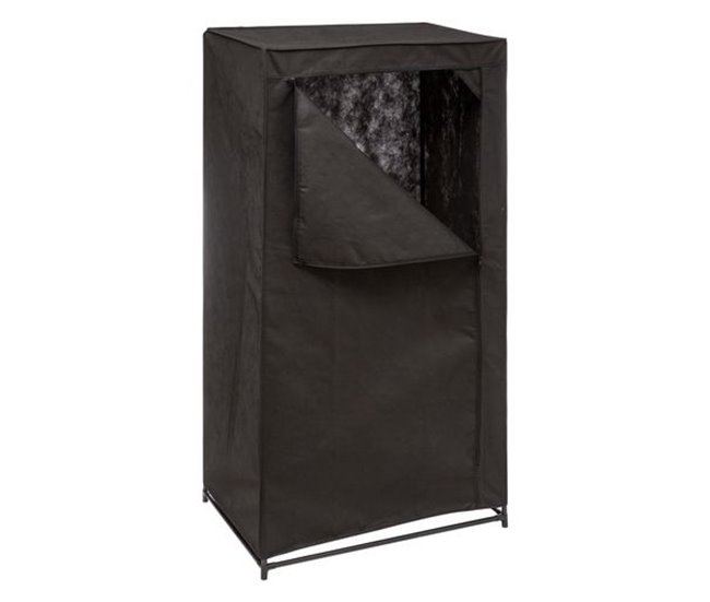 Armário ETHAN 70x46x149cm cor preto Preto