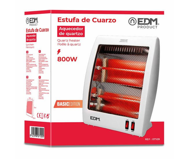 Aquecedor em Quartzo 07109 Branco
