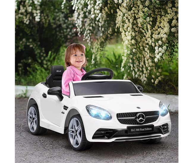 Carro Elétrico Polipropileno (PP) e Metal AIYAPLAY Branco