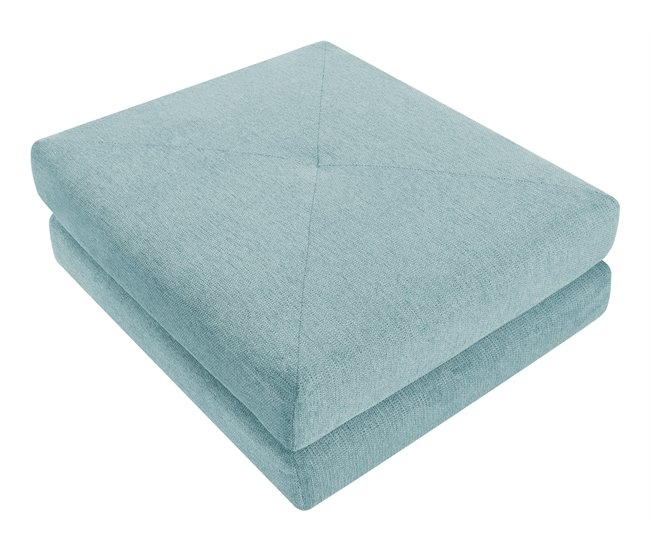 Beliani Sofá cama Poliéster OLDEN Verde