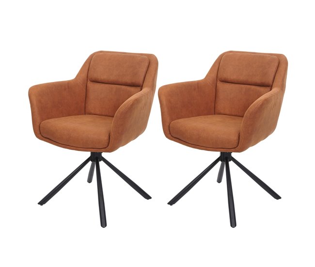 Conjunto de 2 cadeiras de sala de jantar