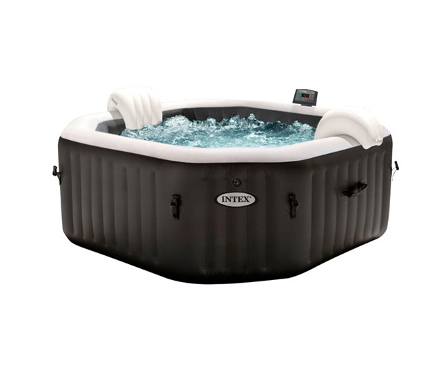 Spa insuflável octogonal INTEX 795 litros com bolhas e jactos 795 litros Multicor