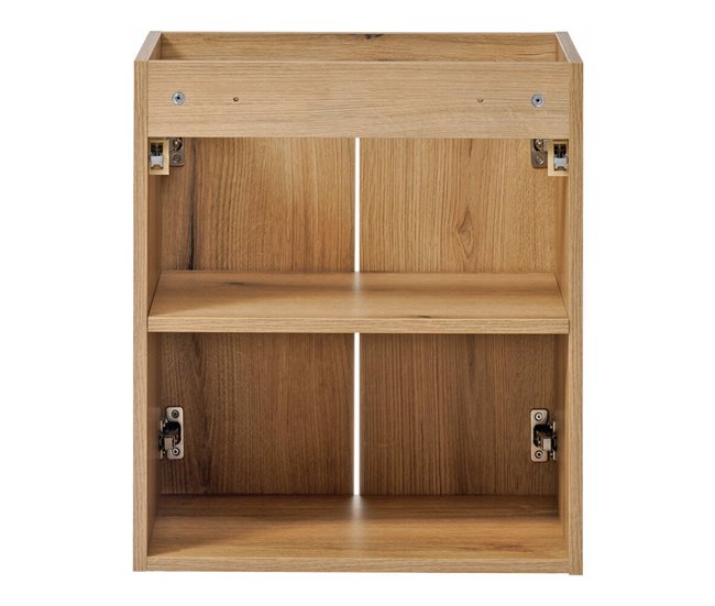 Móvel de casa de banho suspenso Newport com 2 portas 50 Carvalho