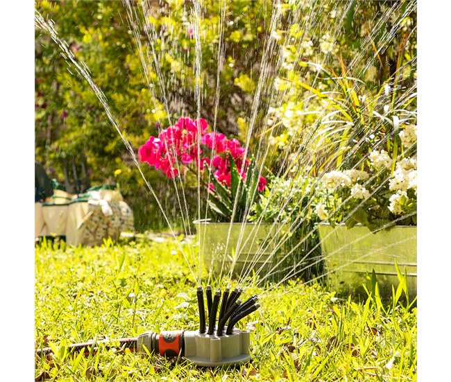 Aspersor de Rega 360º para Jardim Multicor