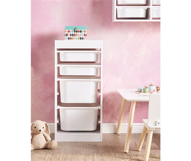 Beliani Cómoda TOBIN Branco