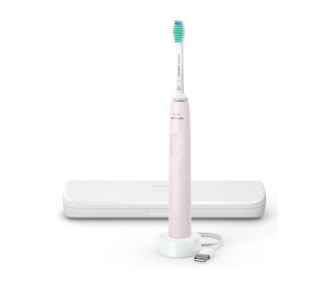 Escova de Dentes Elétrica SONICARE HX3673 / 11 Series 3000 Rosa