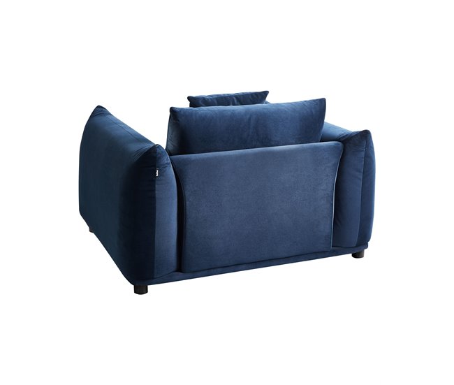 Beliani Poltrona LUVOS Azul