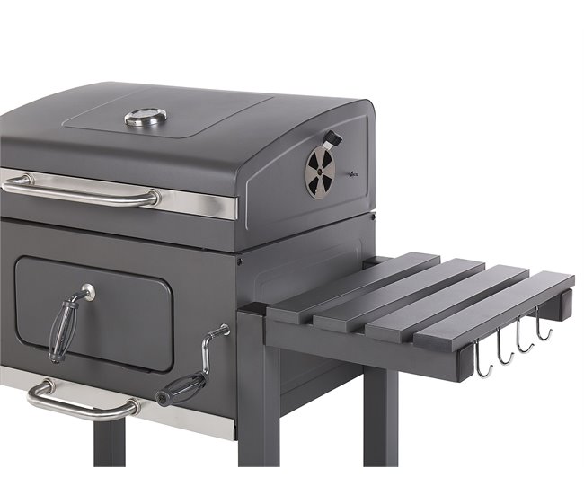 Beliani Barbacoa de carbón PAVLOF Cinza