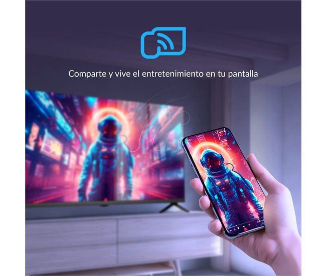 Televisor Smart TV 32 polegadas - anexa SMART32C01HGQ Preto