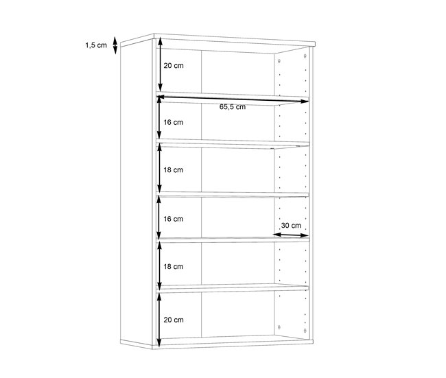 Sapateira 2 portas BOOTS Branco