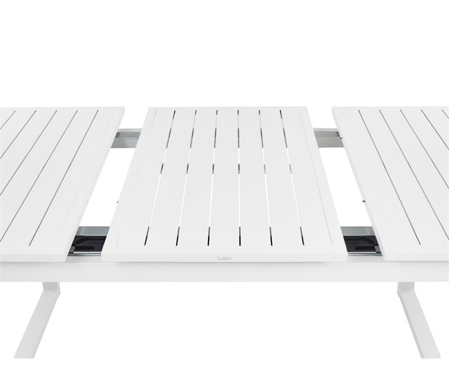 Beliani Conjunto de refeição VALCANETTO/GROSSETO Branco